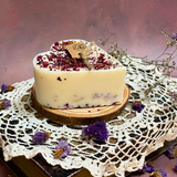 Small Heart Scented Soy Wax  Candle With Rose Petals box of 6