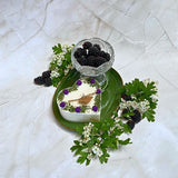 Large Heart Candles with Blackberry