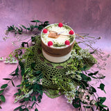 Large Candles with Raspberry, box of 6