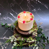Large Candles with Raspberry, box of 6