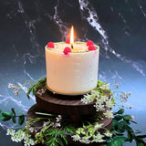 Large Candles with Raspberry, box of 6