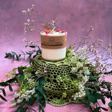 Medium Candles with Raspberry, box of 6