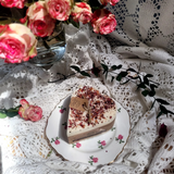 Small Heart Scented Soy Wax  Candle With Rose Petals box of 6