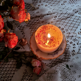 Small Scented Soy Wax  Candle With Rose Petals box of 6