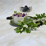 Small Heart Candles with Blackberry