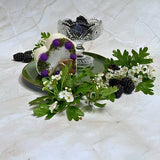 Small Heart Candles with Blackberry