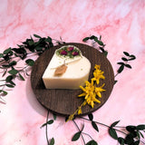 Small Heart Shape Scented Candles with Rose Buds box of 6