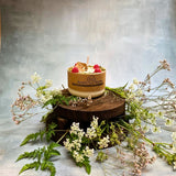 Smal Candles with Raspberry