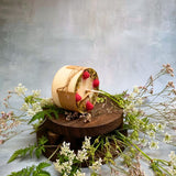 Smal Candles with Raspberry