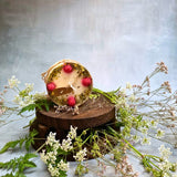 Smal Candles with Raspberry