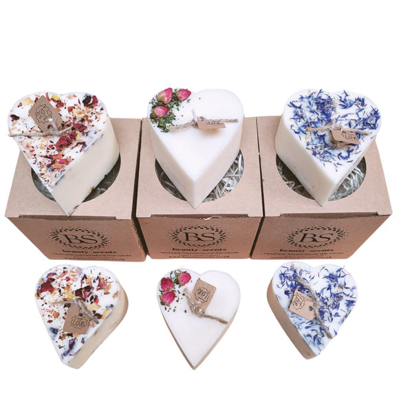 Small heart candle mix box