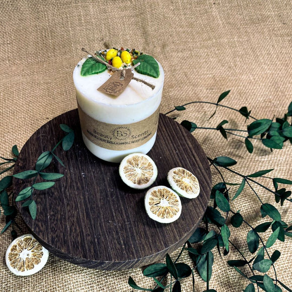 Medium Candles With Lemon, box of 6