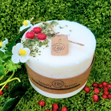 Large Scented Soy Candle With Red Berries box of 6