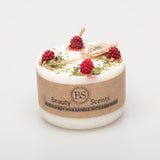 Smal Candles with Raspberry, box of 6