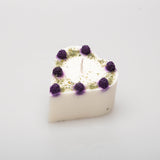 Small Heart Candles with Blackberry