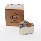 Small Heart Scented Soy Wax Candle with Wild Flowers box of 6