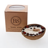 Scented  Soy Candle In Coconut Shell box of 6