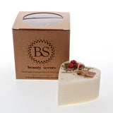 Small Heart Scented Soy Candle With Red Berries box of 6