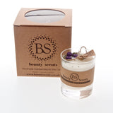 Small Scented Soy Candle With Blueberries In Glass Container box of 6