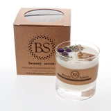 Large Scented Soy Candle With Blueberries In Glass Container box of 6
